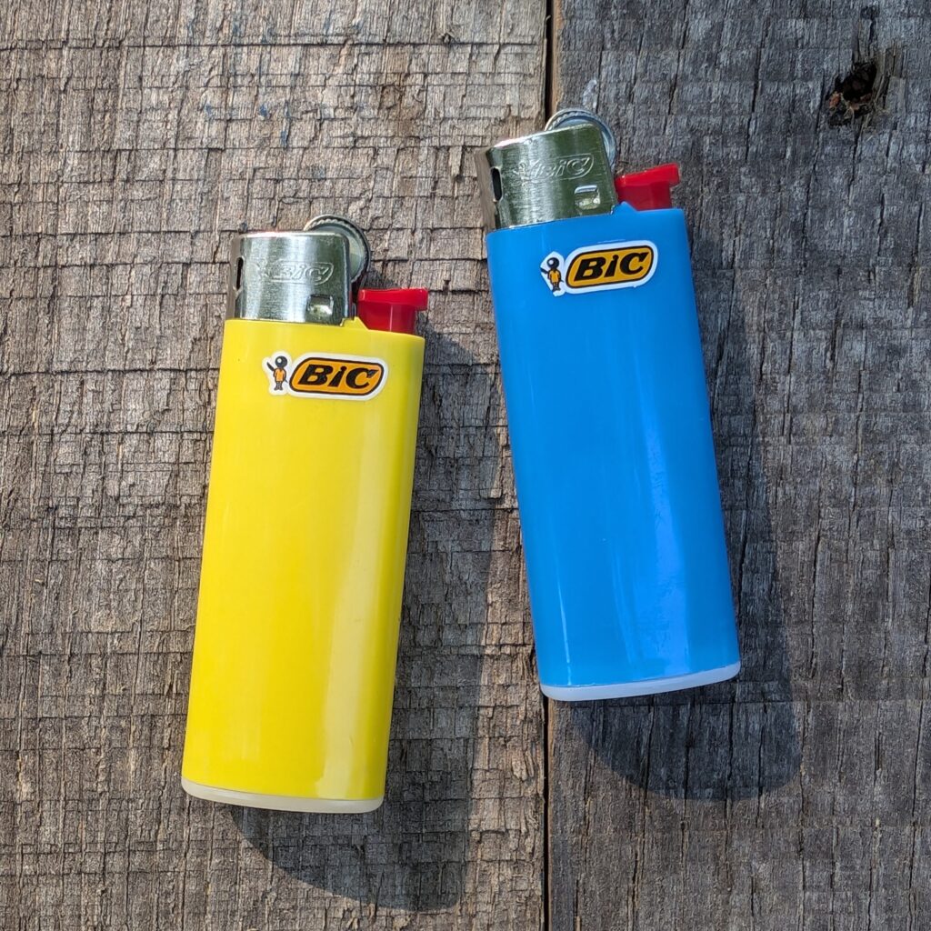 mini bic lighters