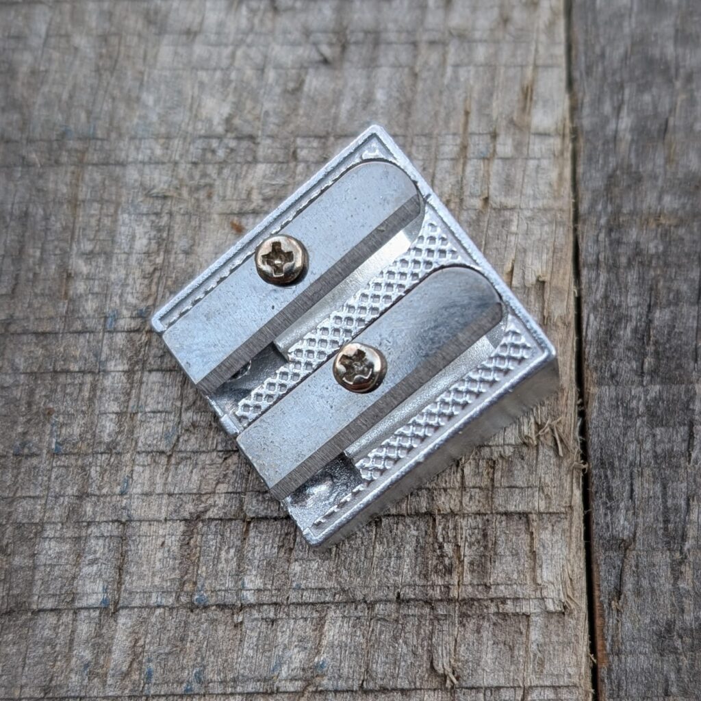 Magnesium Pencil Sharpener
