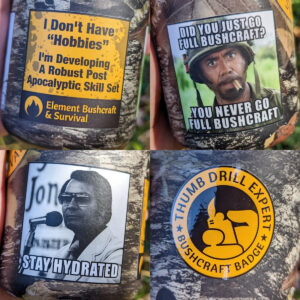 Bushcraft Sticker Pack