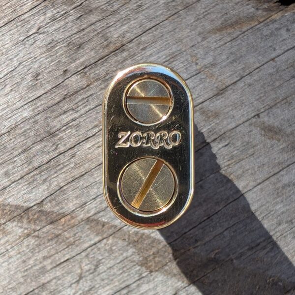 Zorro 588 Mini Punk Brass Lighter - Image 4
