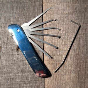 Folding Lock Pick Set