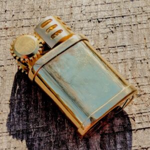 Zorro 588 Mini Punk Brass Lighter (Polished)