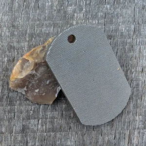 Dog Tag Steel Striker w/Flint