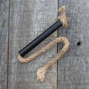 Tinder Tube (3/8" Waxed Jute)