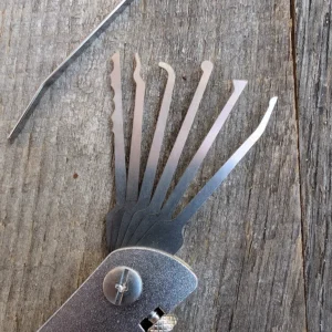 Folding Lock Pick Set PLUS (20 Picks)